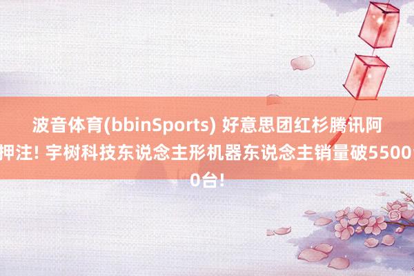 波音体育(bbinSports) 好意思团红杉腾讯阿里押注! 宇树科技东说念主形机器东说念主销量破5500台!